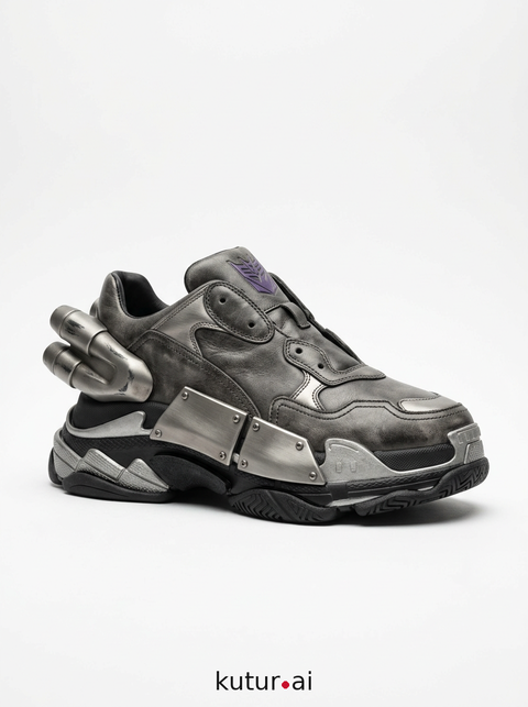 Gunmetal armor