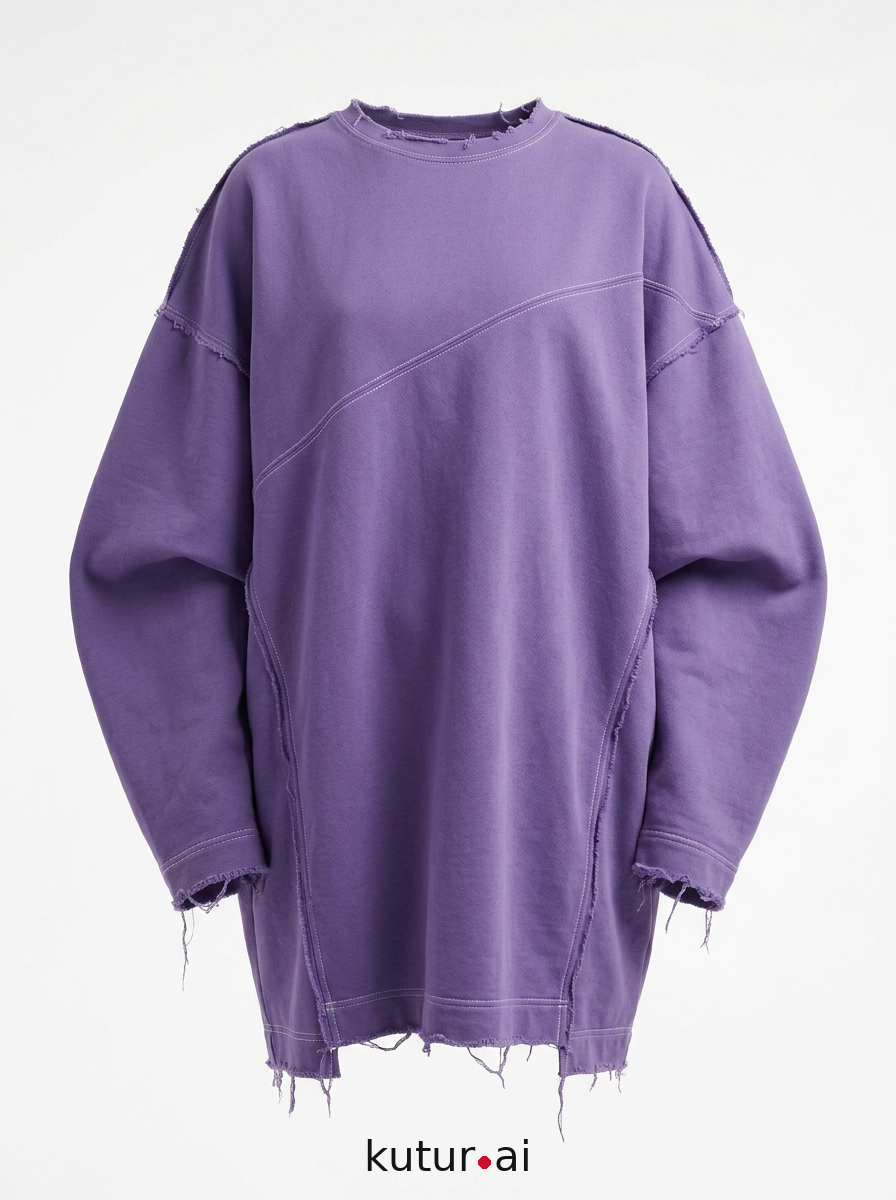 Purple boxy seams