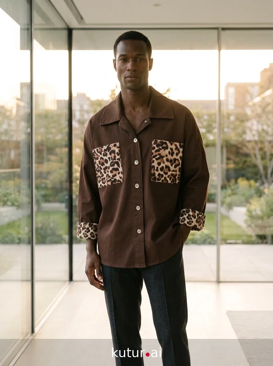 Dropped shoulder twill · lookbook