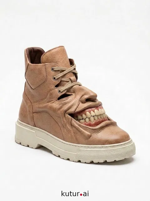 Clenched teeth ridges