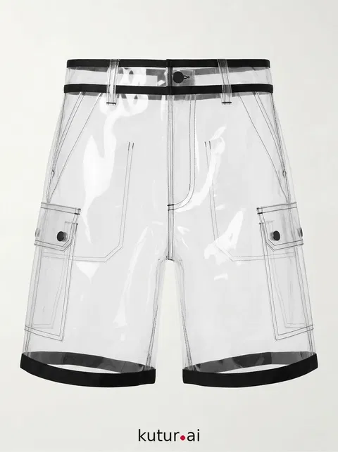 Transparent cargo flaps