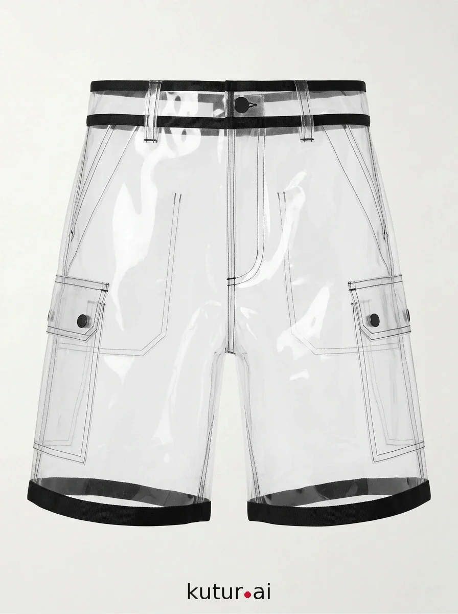 Transparent cargo flaps · front