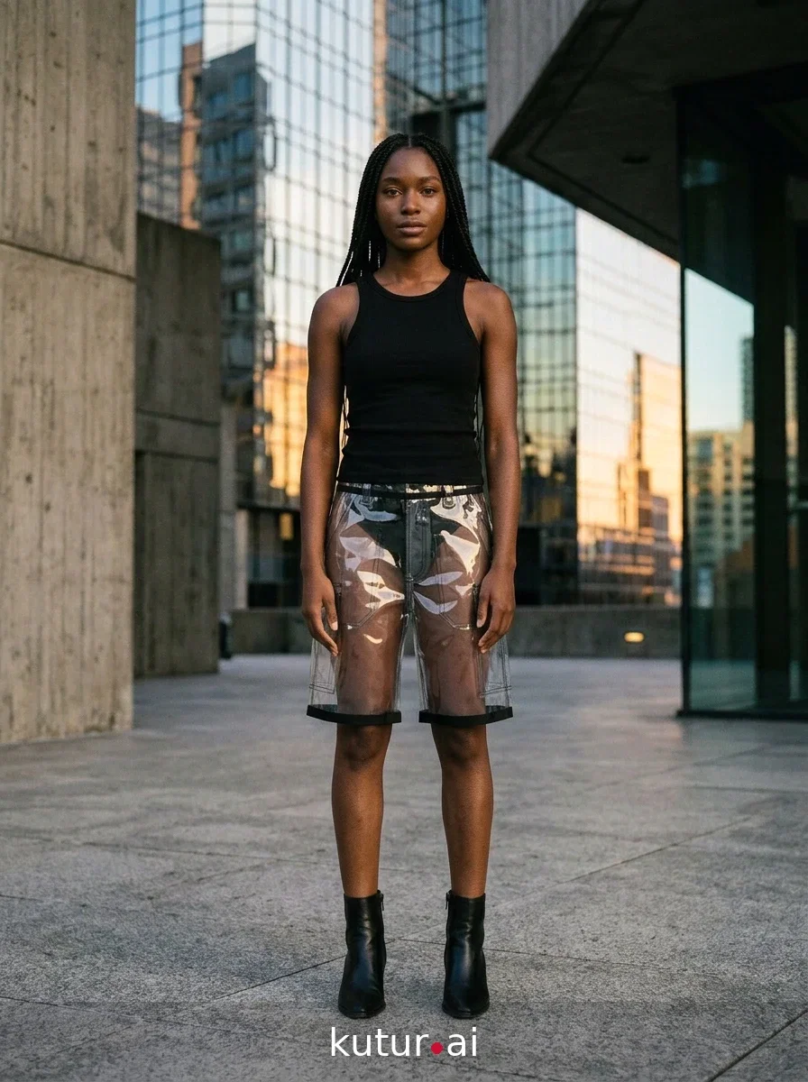 Transparent cargo flaps · lookbook