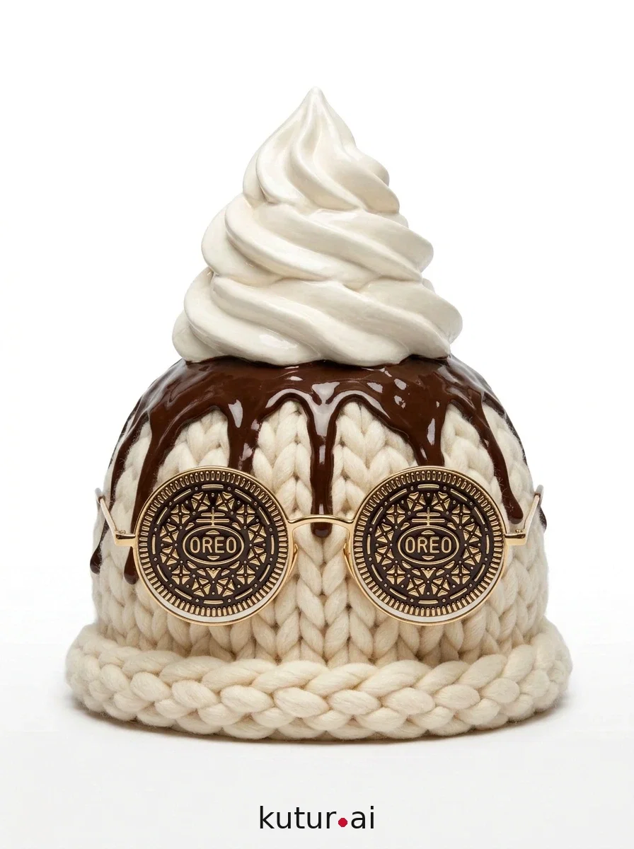Oreo glasses drip · front