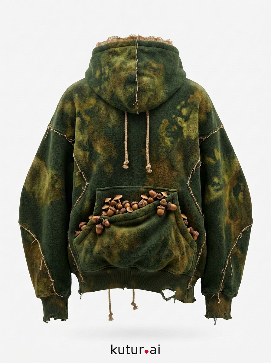 Forest moss acorns · back