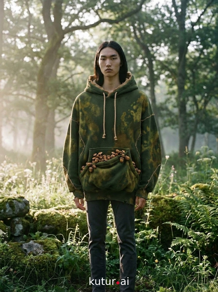 Forest moss acorns · lookbook