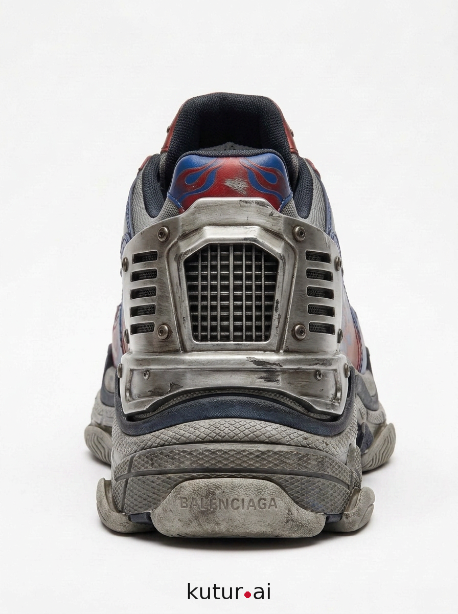 Silver laces · back