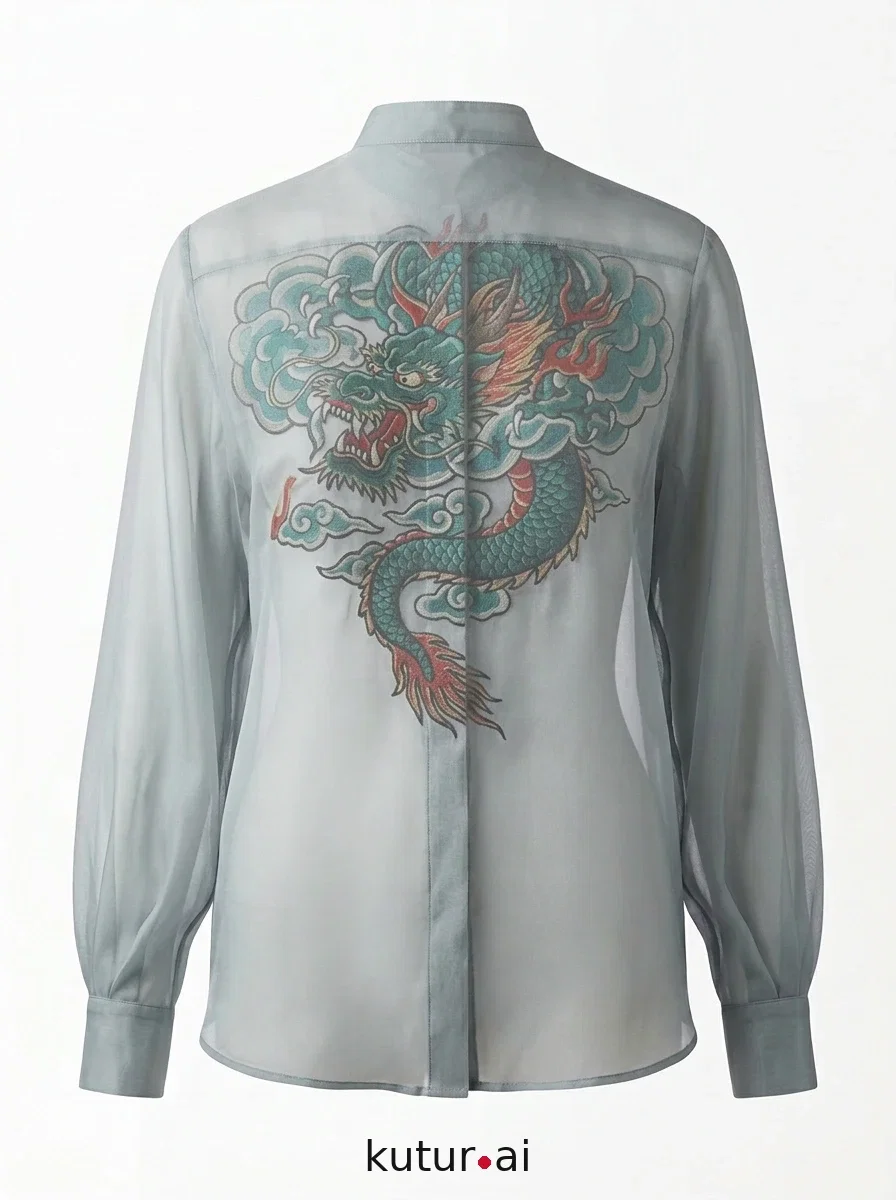 Dragon chest panel · back