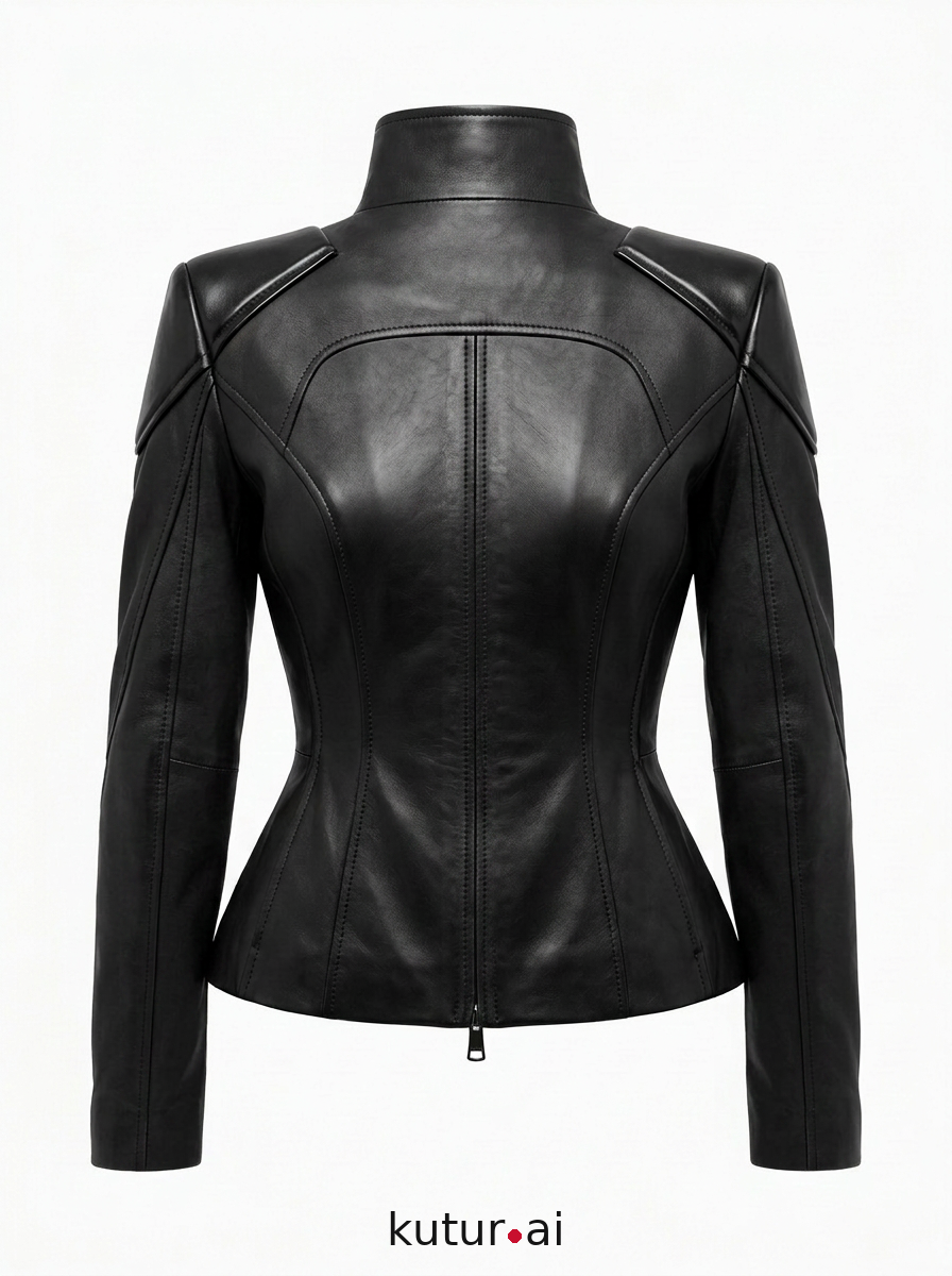 Angular shoulder caps · back