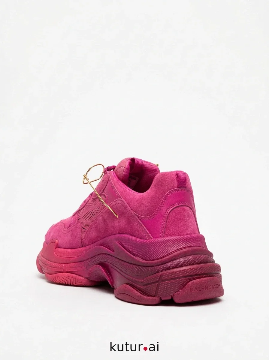 Distressed triple sole · back