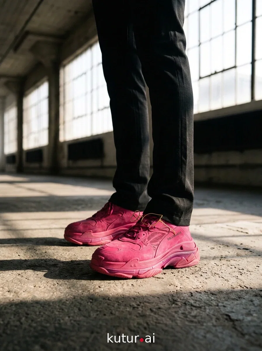Distressed triple sole · lookbook