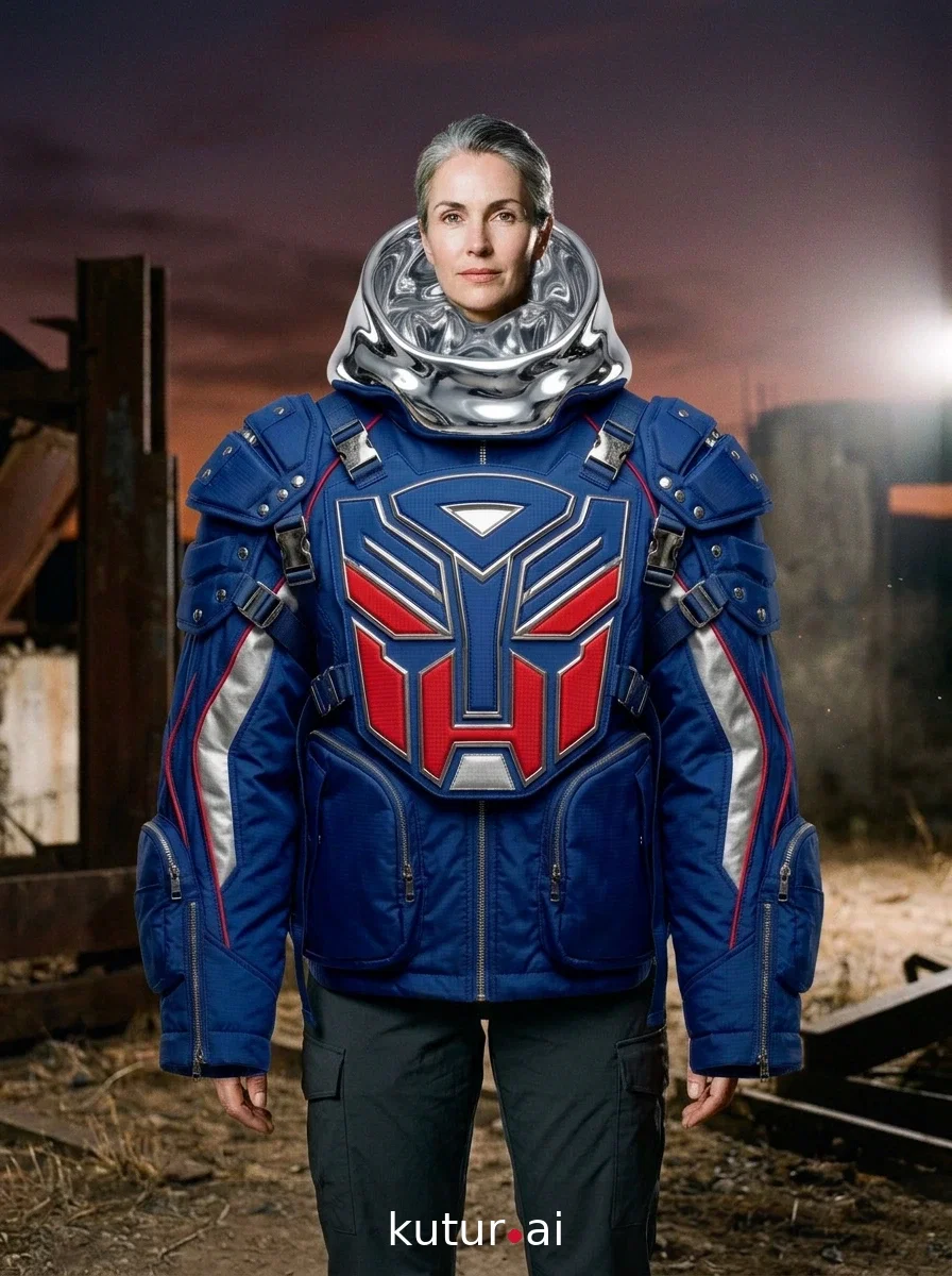 Cobalt chest plate · lookbook