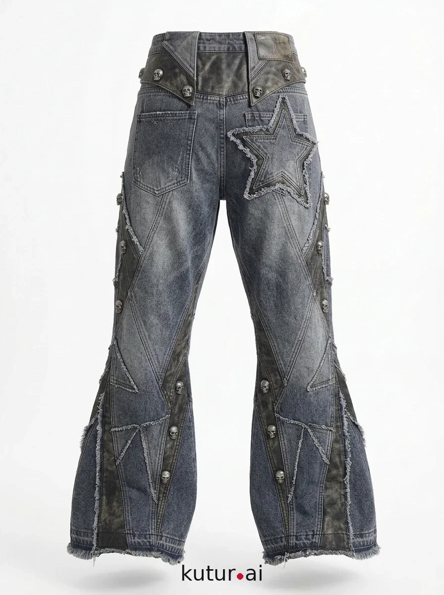 Five-Way Skull Jeans · back