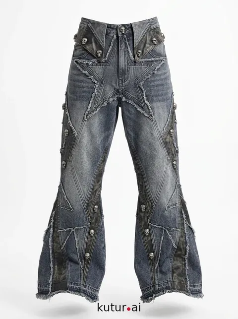 Five-Way Skull Jeans