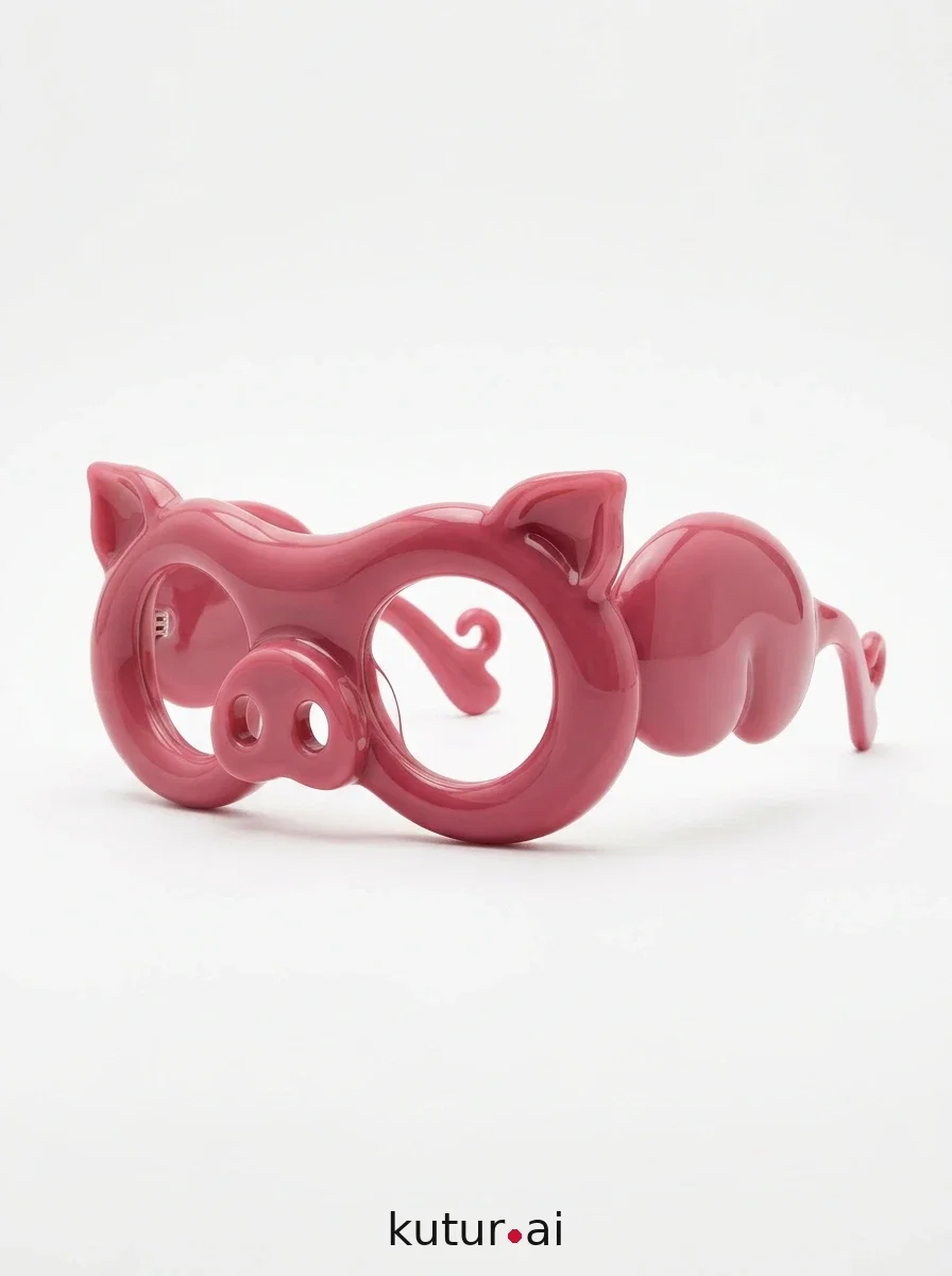 Snout bridge glasses · front
