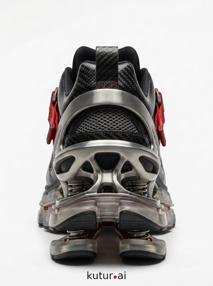 Carbon weave chassis · back