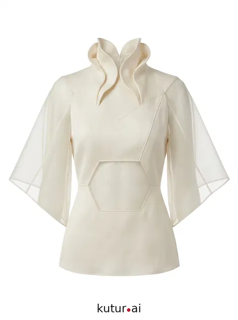 Hexagonal inset collar