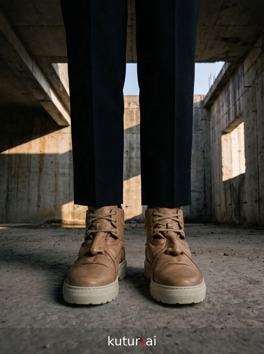 Dafoe face high-top · lookbook